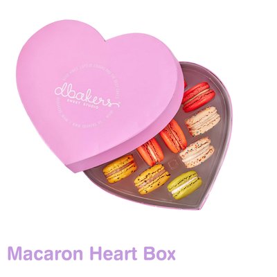 Macaron Heart Box