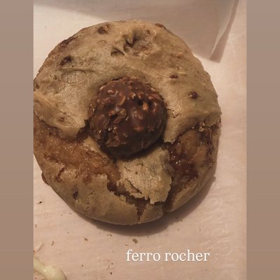ferro rocher cookie 
