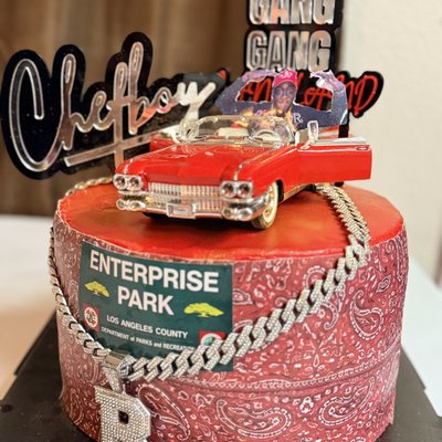 Custom Cake Created for Chef Boy
