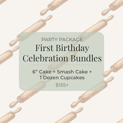 First Birthday Celebration Bundle 