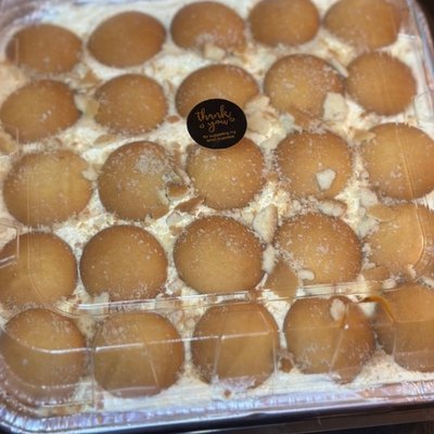 Banana Pudding Personal Tray 