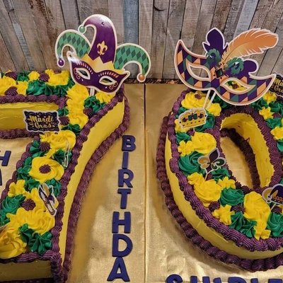 Number/Letter Cake