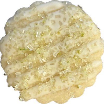 Lime Shortbread Cookies - 1/2 Dozen 