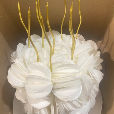 Cake Tren 6 Inch Wafer Paper Petals