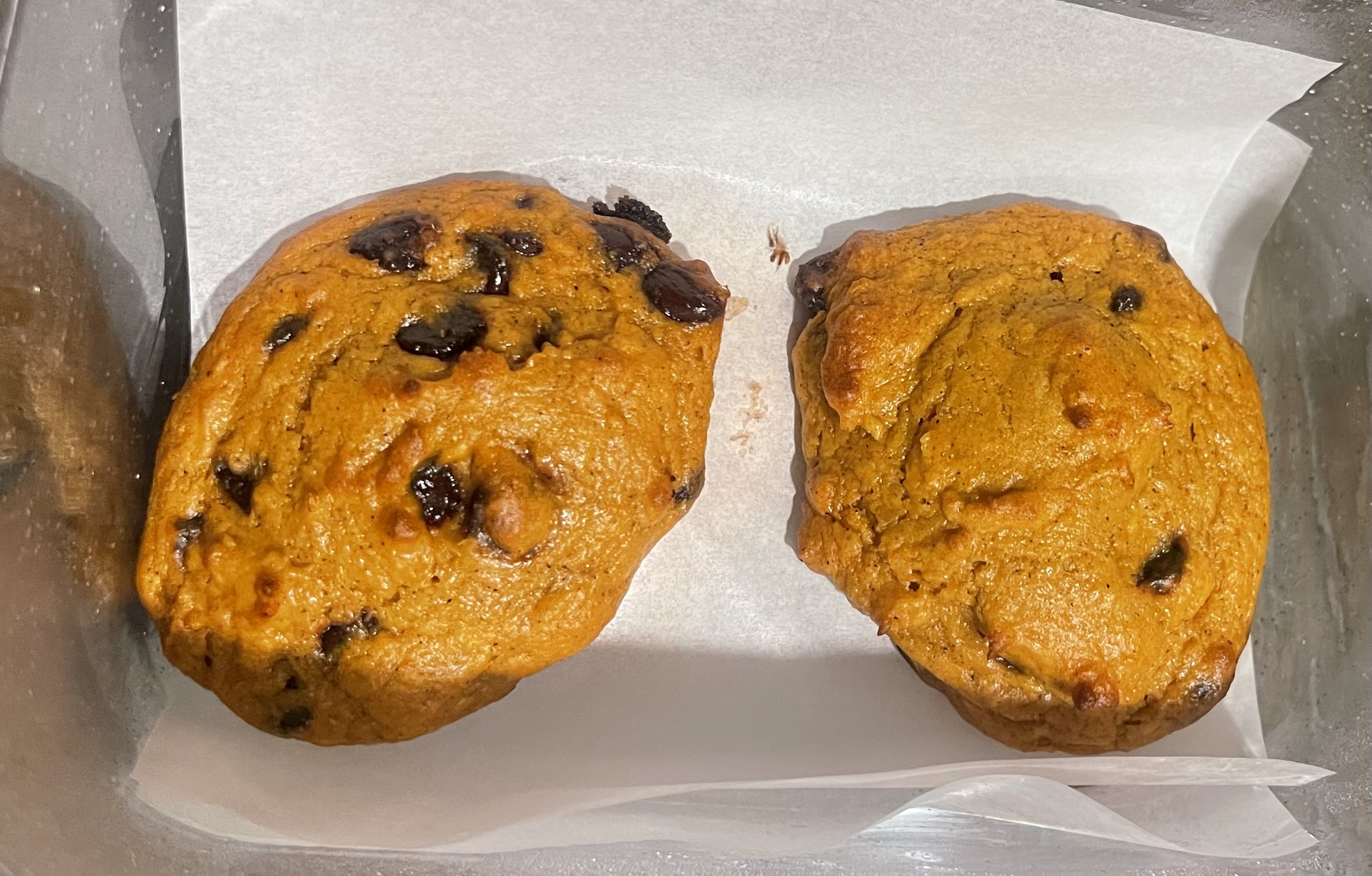 Pumpkin Chocolate Chip Cookies 