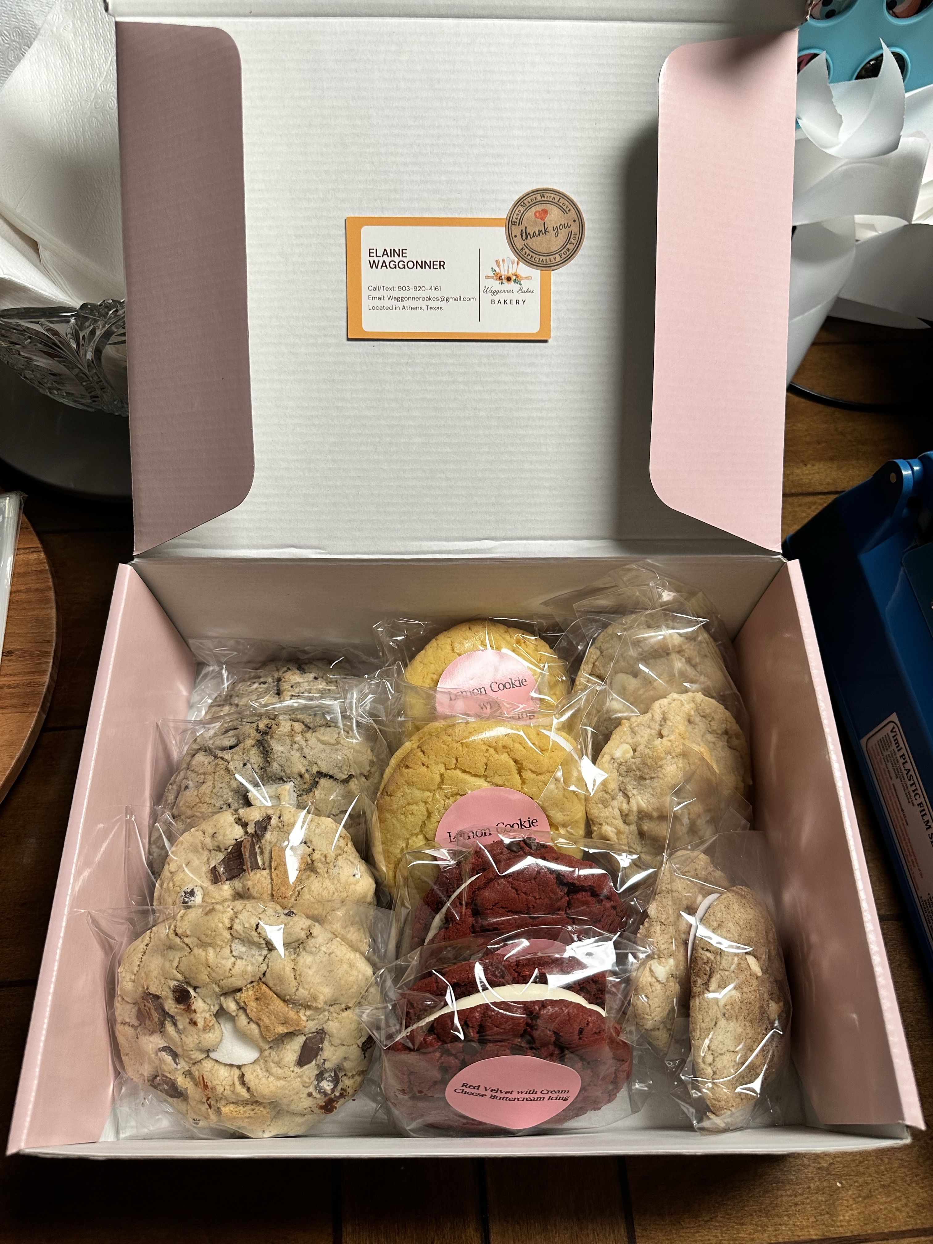 Sample Cookie Box