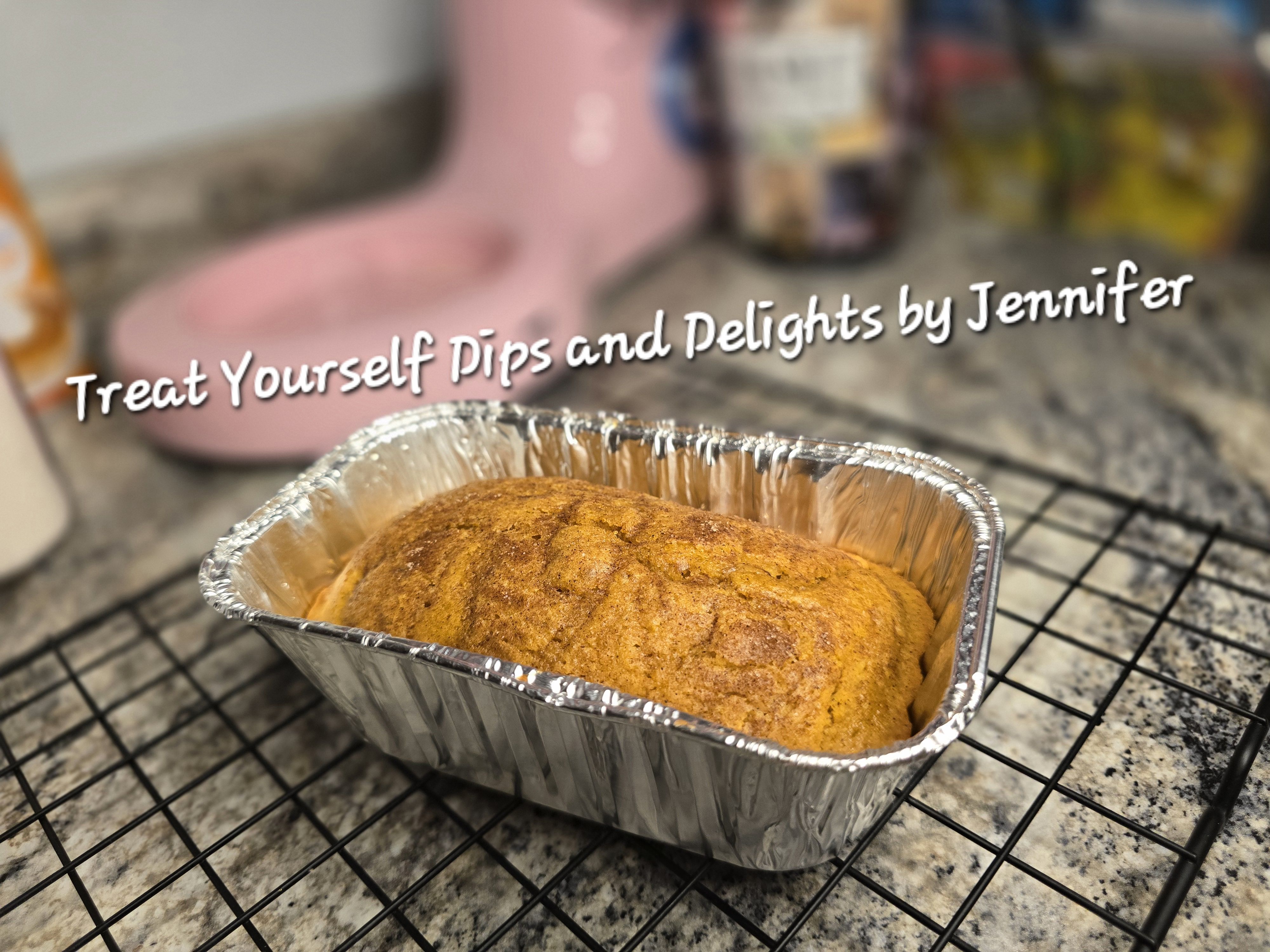 Cinnamon Crunch Pumpkin Bread ( 1 Mini loaf) 