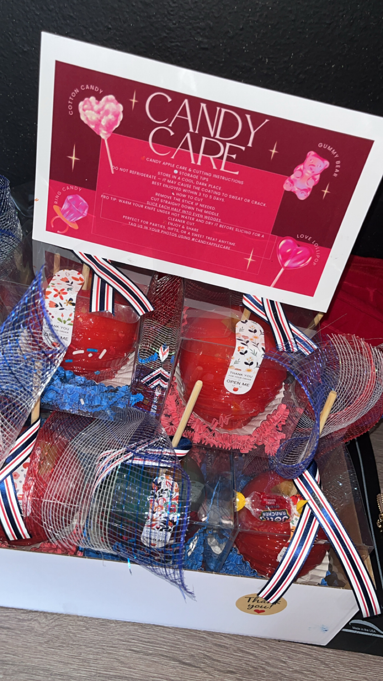 8 Ct Candy Apples