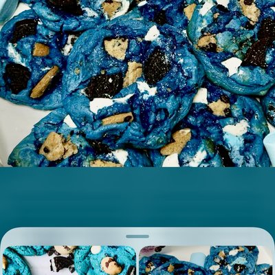Cookie Monster Cookies 