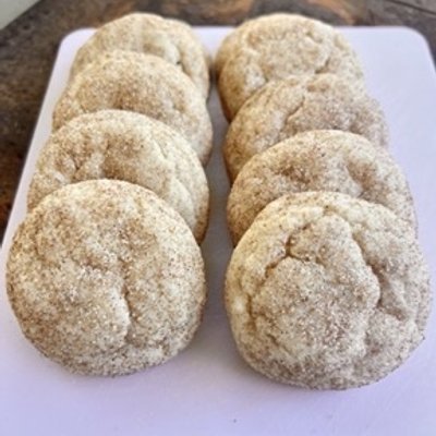 Sourdough Snickerdoodles