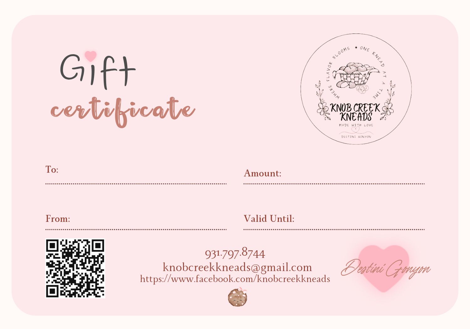 Gift Certificate 
