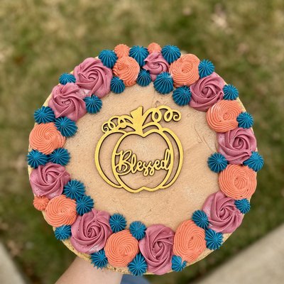 Round Cookie Cake