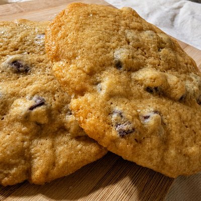 Chocolate Chip Discard Cookies 