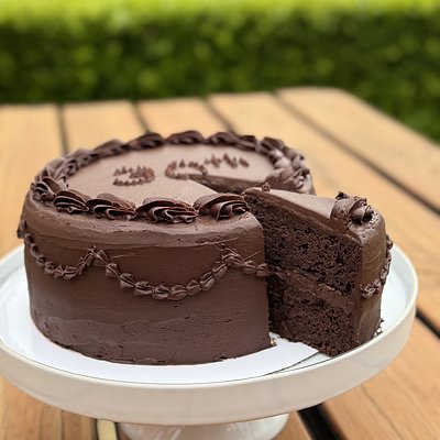 Vegan Chocolate Mud Cake