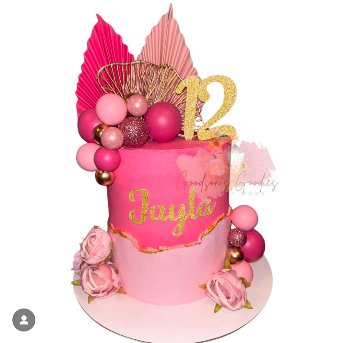 6” Round Cake 