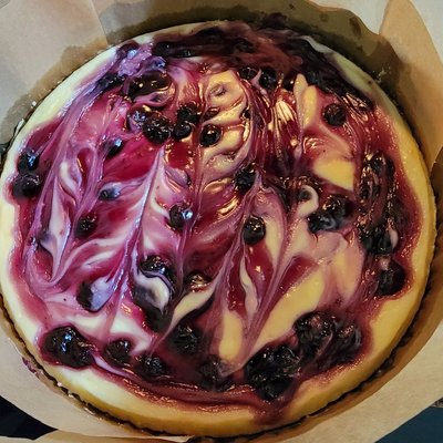 6.5" Lemon Blueberry Cheesecake 