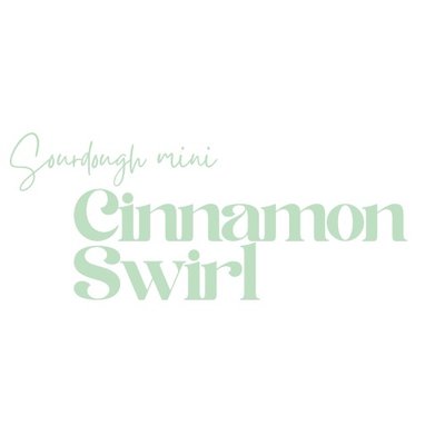 Mini Sourdough Loaf - Cinnamon Swirl
