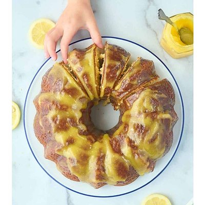 Lemon Curd Pound Cake