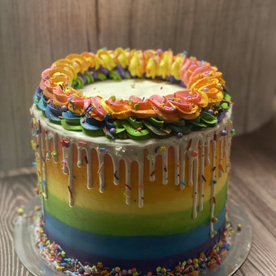 9in Cake (serves 28-32) 