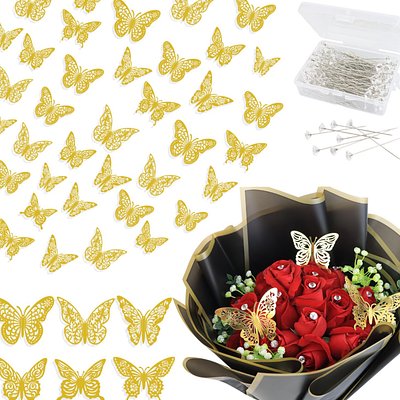 Gold Butterflies