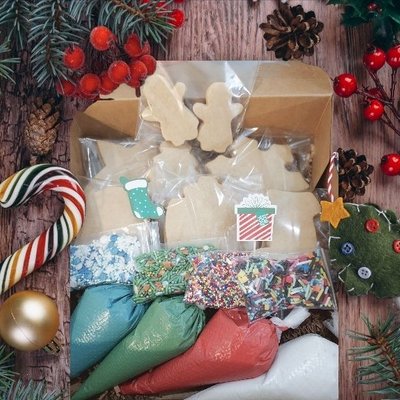 DIY Christmas Cookie Kit: 1 Dozen