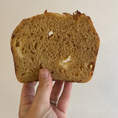 Pumpkin & White Cheddar Sourdough