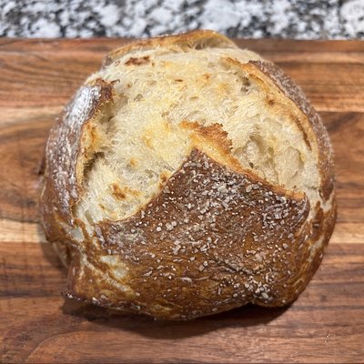 Pretzel Sourdough Loaf