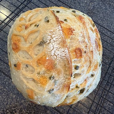 Jalapeno Cheddar Sourdough