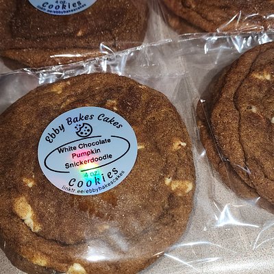 Pumpkin Spice White Chocolate Snickerdoodle
