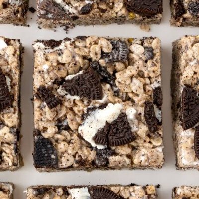 Oreo Rice Crispy Treats