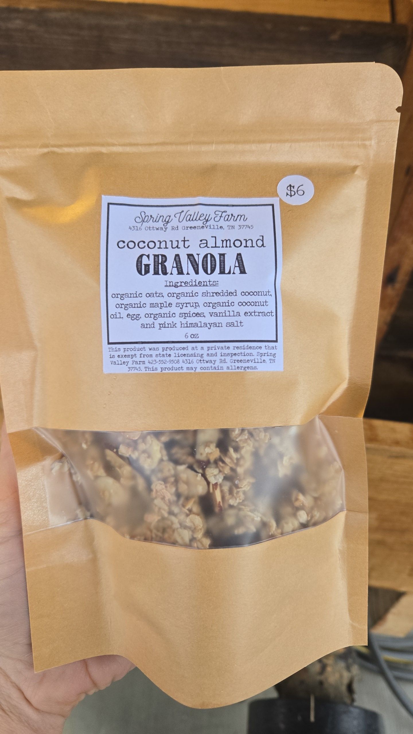 Granola - Coconut Almond