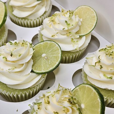Key Lime Cupcakes (6-Pack)