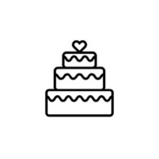 Tiered cakes