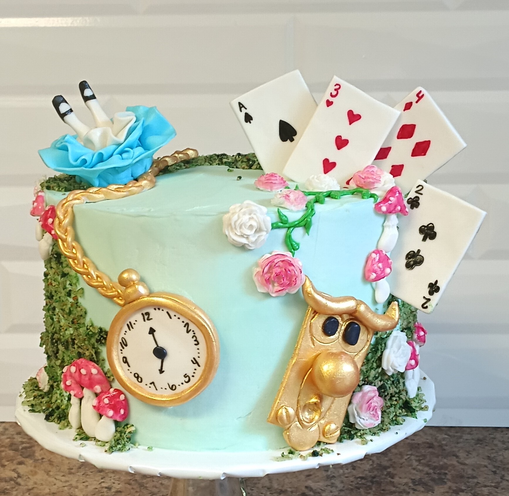 Custom Cake, Round