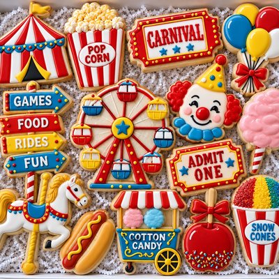 Carnival Cookies