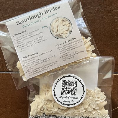 Dehydrated Sourdough Starter