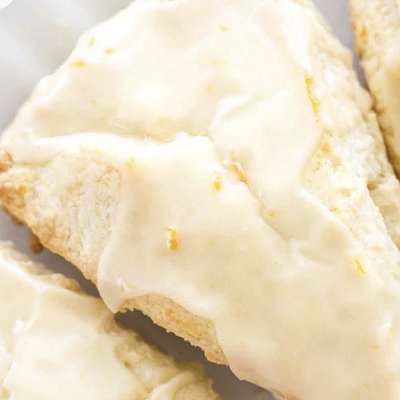 Orange Cream Scones 