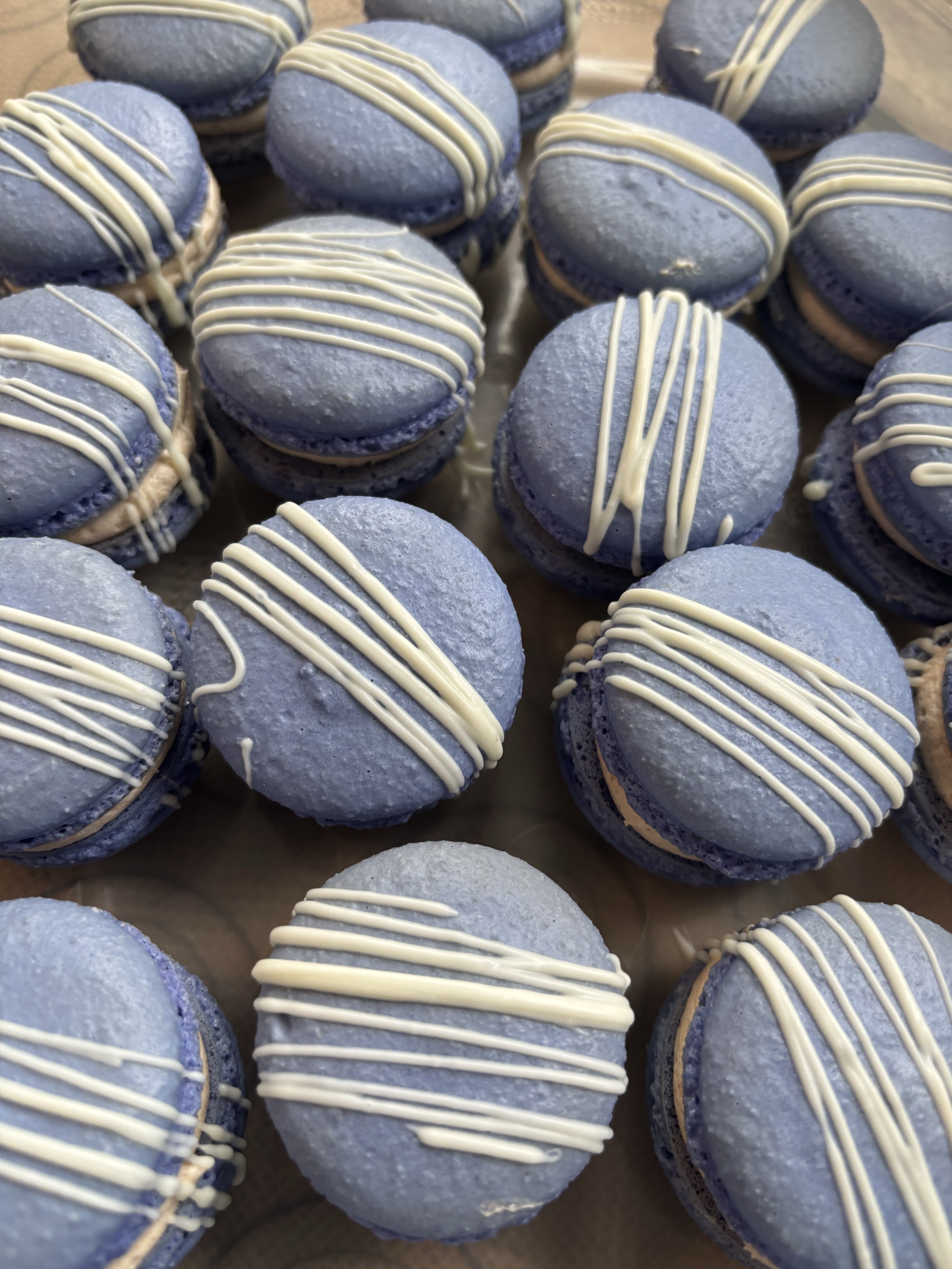 Blueberry Cobbler Macarons Box