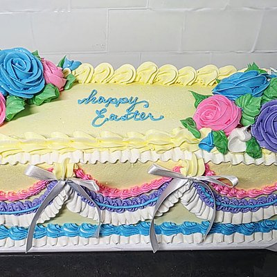 Rectangle " LOAF " Cake. 12x4