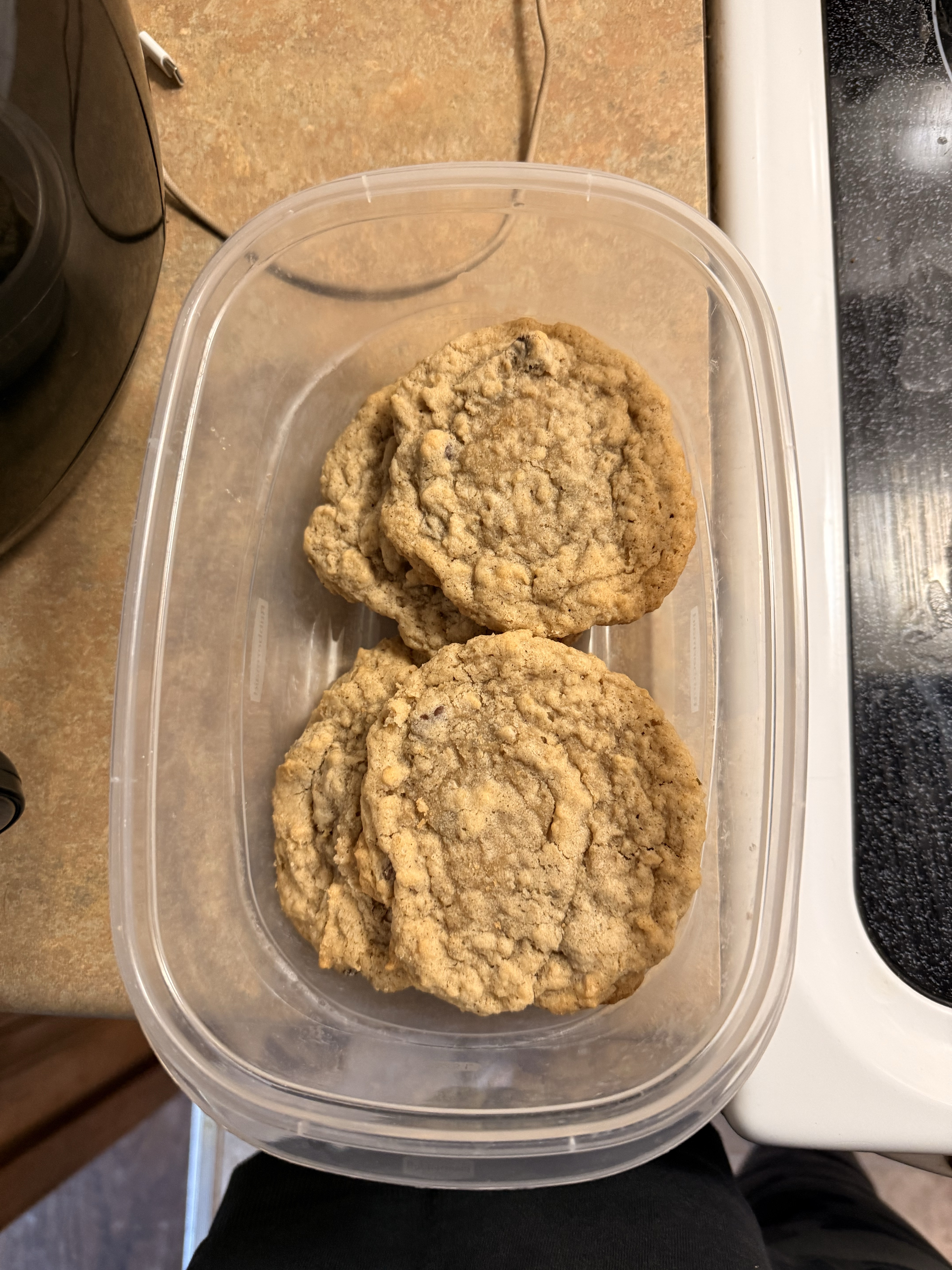 Gluten Free Oatmeal Chocolate Chip Cookies 