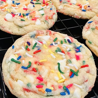 Birthday Cake Cookies