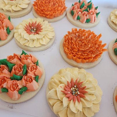 Buttercream Decorated Cookies