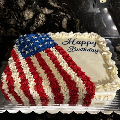 1/4 Sheet Cake 
