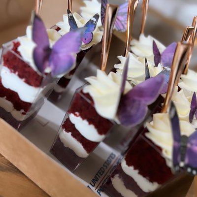 Cake Desert Shooters (sold By The Dozen) 