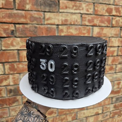 Number Custom Cake 