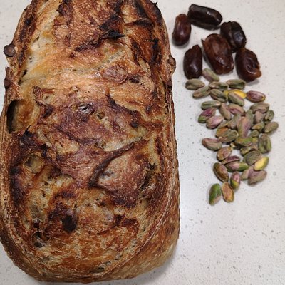 Pistachio Date Sourdough 