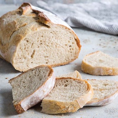 Hearty White Bread Loaf