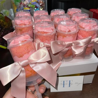 Cake Push Pops