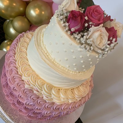 Tiered cakes 