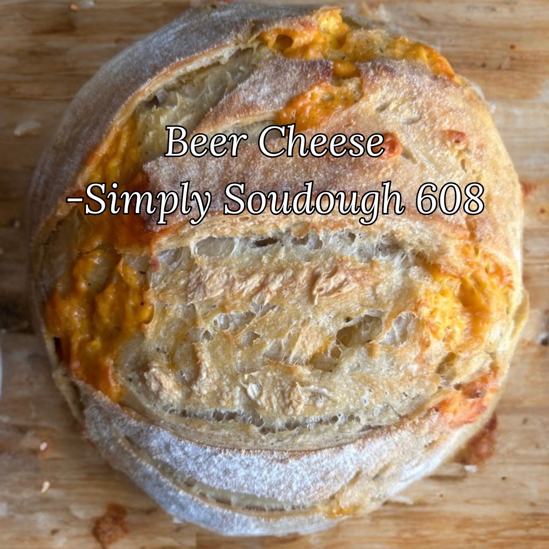 Regular Beer Cheese Sourdough Loaf